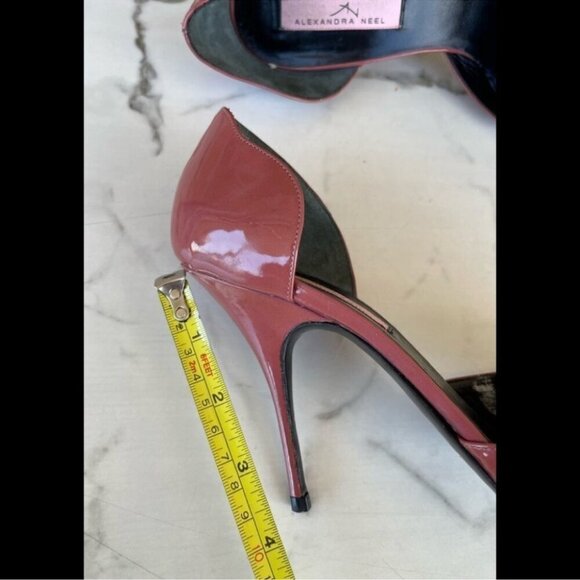 Alexandra Neel Mauve Patent LeatherPump 39.5/8.5 - Picture 8 of 8